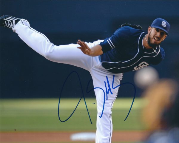 AUTOGRAPHED JAMES SHIELDS 8X10 San Diego Padres photo