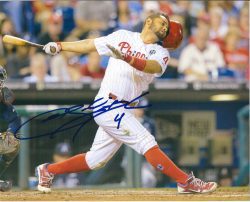 AUTOGRAPHED ANDRES BLANCO 8X10 Philadelphia Phillies Photo
