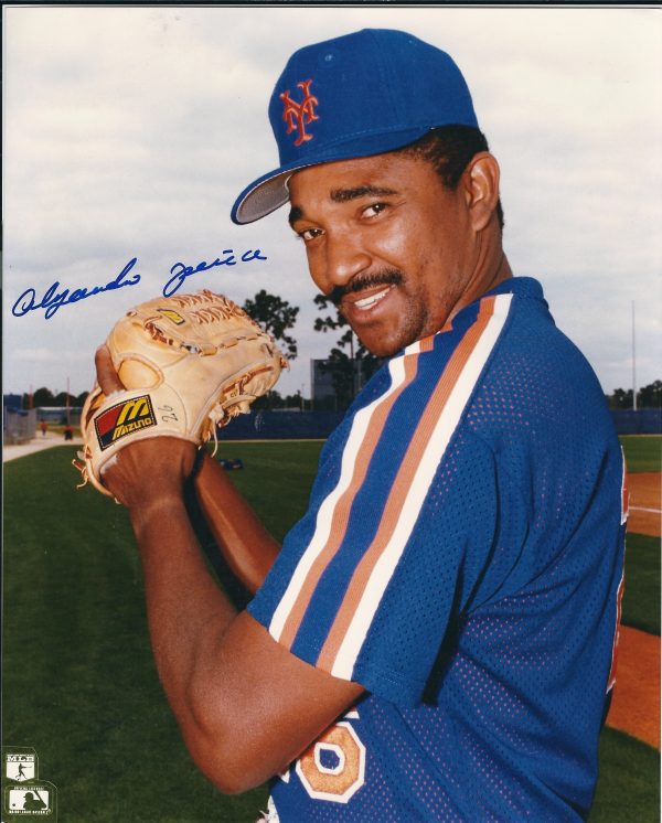AUTOGRAPHED ALEJANDRO PENA 8x10 New York Mets photo