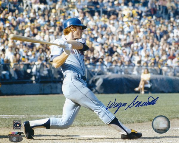 AUTOGRAPHED WAYNE GARRETT 8x10 New York Mets photo