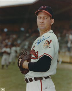Autographed BOB LEMON 8x10 Cleveland Indians Photo