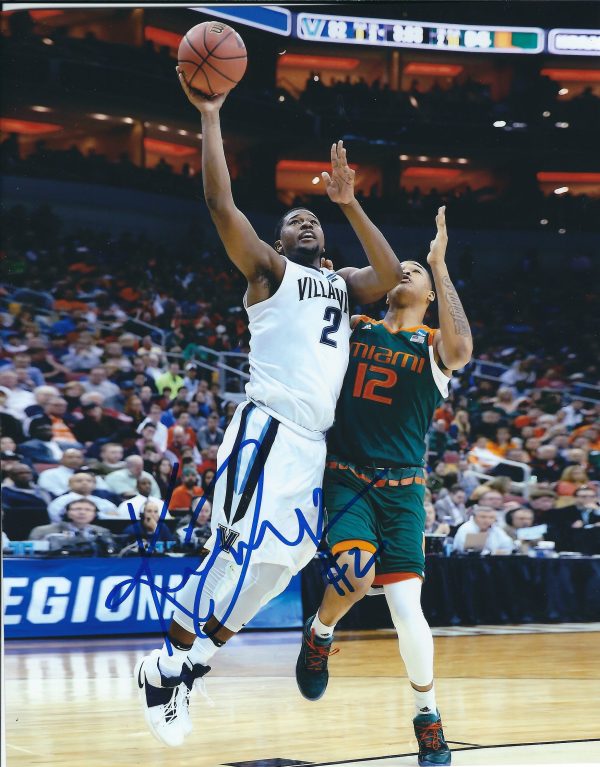 Autographed  KRIS JENKINS 8x10 Villanova Wildcats Photo