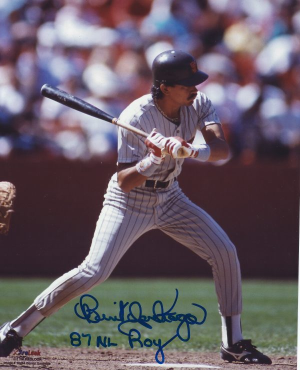 AUTOGRAPHED BENITO SANTIAGO 8X10 San Diego Padres photo