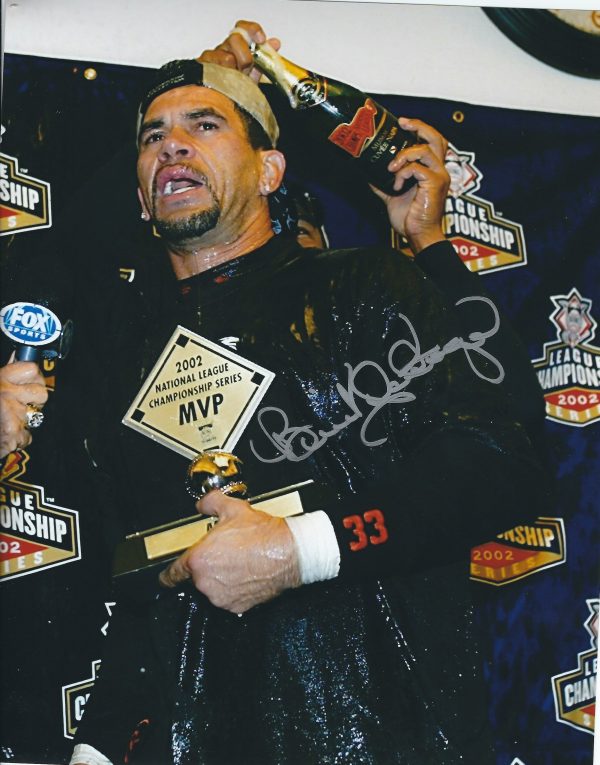 AUTOGRAPHED  BENITO SANTIAGO 8X10 San Francisco Giants Photo