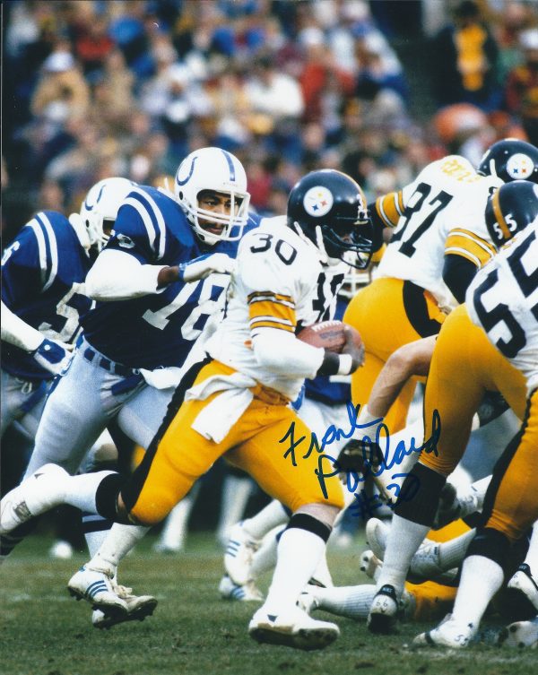 Autographed FRANK POLLARD 8X10 Pittsburgh Steelers Photo