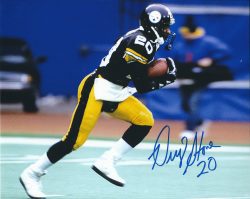 Autographed DWIGHT STONE 8X10 Pittsburgh Steelers Photo