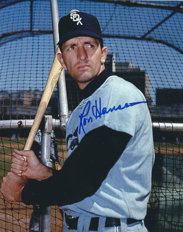 AUTOGRAPHED RON HANSEN  8X10 Chicago White Sox Photo