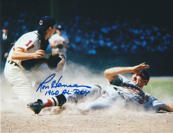 AUTOGRAPHED RON HANSEN 8X10 Baltimore Orioles Photo