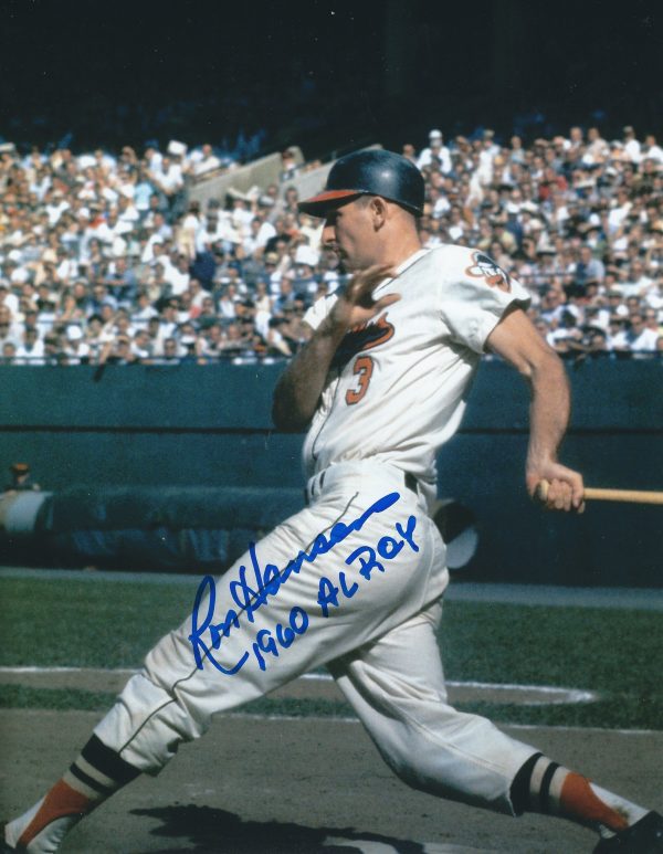 AUTOGRAPHED RON HANSEN 8X10 Baltimore Orioles Photo