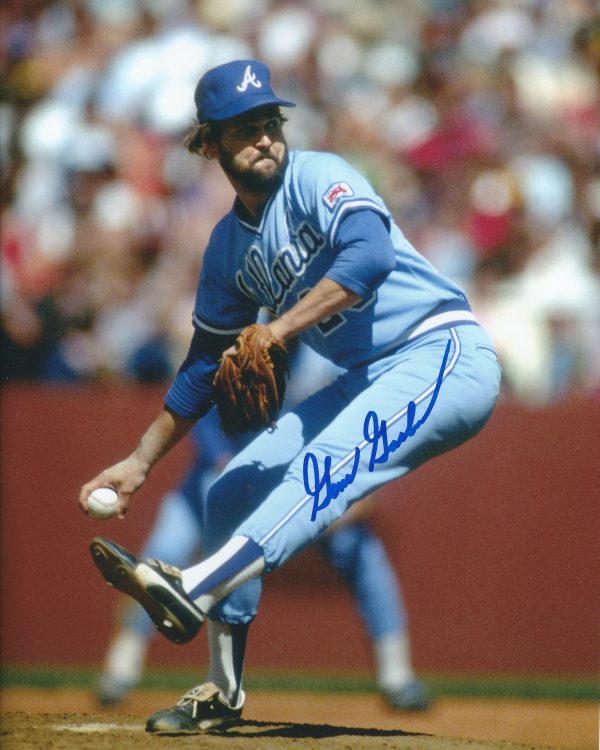 AUTOGRAPHED  GENE GARBER 8X10 Atlanta Braves photo