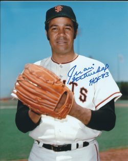 Autographed JUAN MARICHAL 8x10 San Francisco Giants Photo