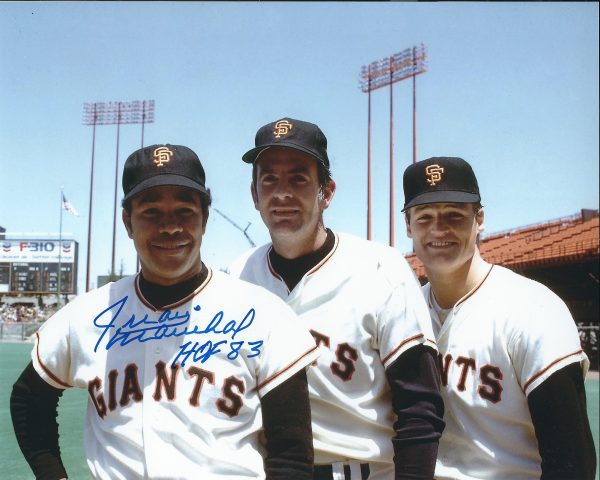 Autographed JUAN MARICHAL 8X10 San Francisco Giants photo