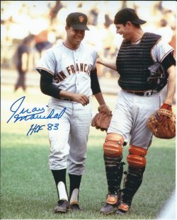 Autographed JUAN MARICHAL 8X10 San Francisco Giants photo