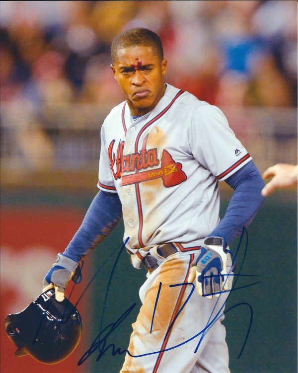 AUTOGRAPHED MALLEX SMITH 8X10 Atlanta Braves photo