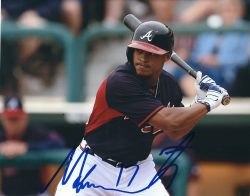 AUTOGRAPHED MALLEX SMITH 8X10 Atlanta Braves photo