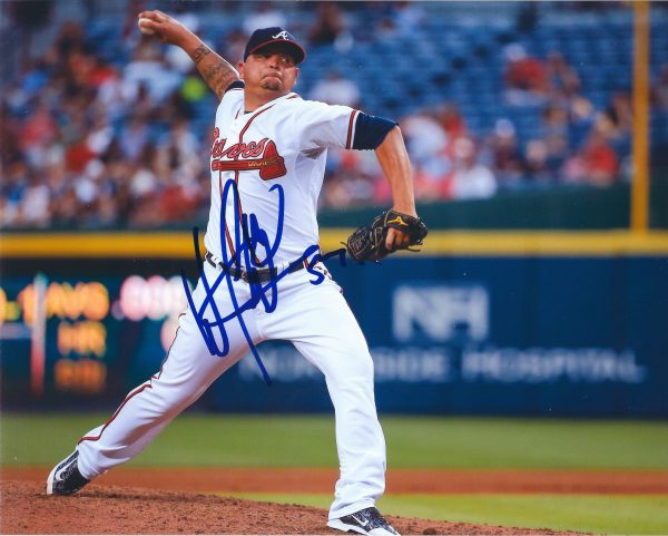 AUTOGRAPHED WILLIAMS PEREZ 8X10 Atlanta Braves photo