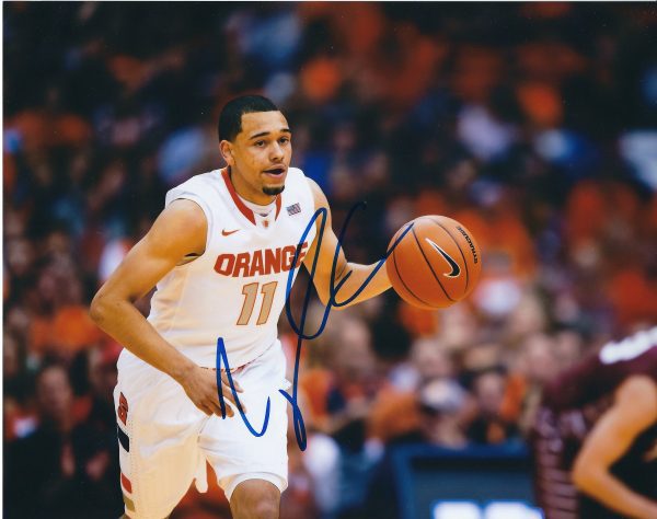 Autographed TYLER ENNIS Syracuse Orangemen 8x10 Photo