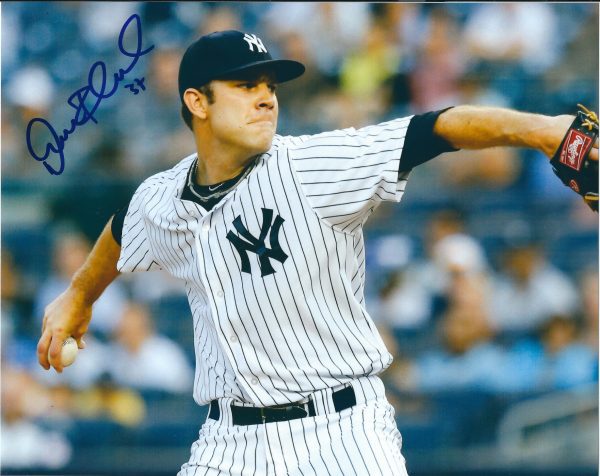 AUTOGRAPHED DAVID PHELPS 8X10 NEW YORK YANKEES photo