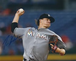 AUTOGRAPHED TOM KOEHLER 8X10 Miami Marlins Photo