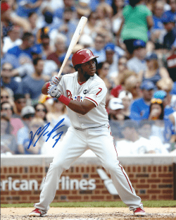 AUTOGRAPHED Maikel Franco 8X10 Philadelphia Phillies Photo