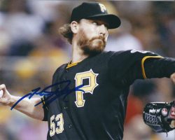 Autographed JOHN AXFORD 8X10 Pittsburgh Pirates Photo