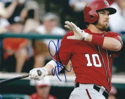 Autographed STEPHEN DREW 8X10 Washington Nationals Photo