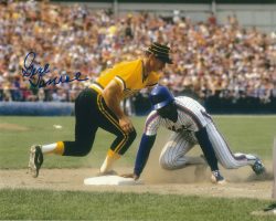 AUTOGRAPHED GENE TENACE 8x10 Pittsburgh Pirates Photo
