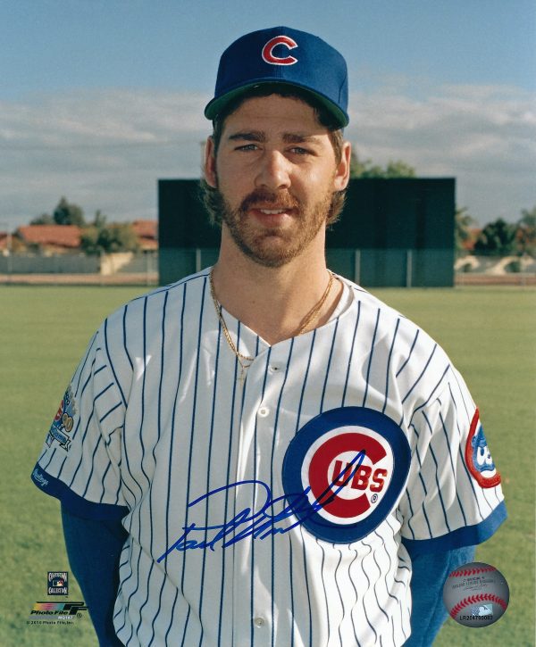 Autographed PAUL ASSENMACHER Chicago Cubs8x10 Photo - COA