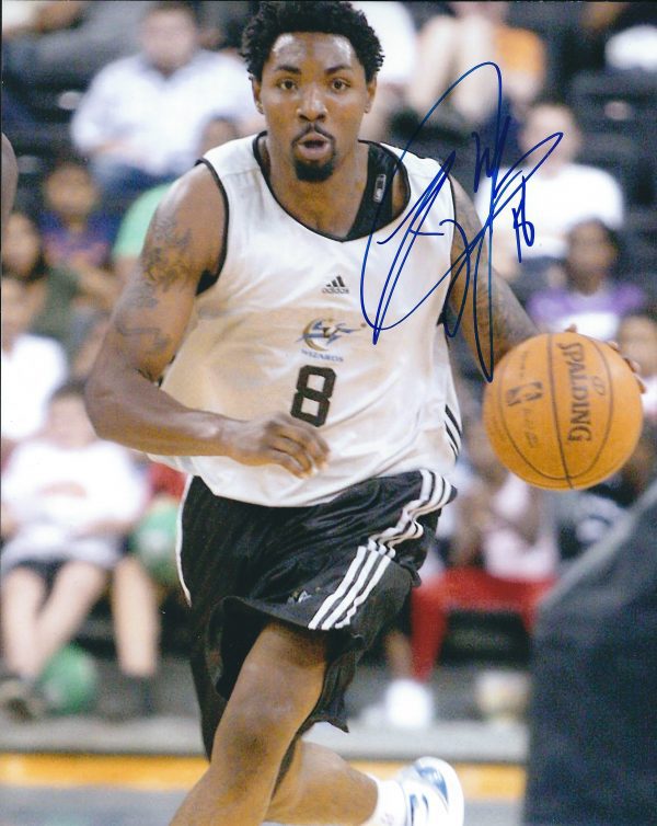 Autographed ROGER MASON 8x10 Washington Wizards Photo