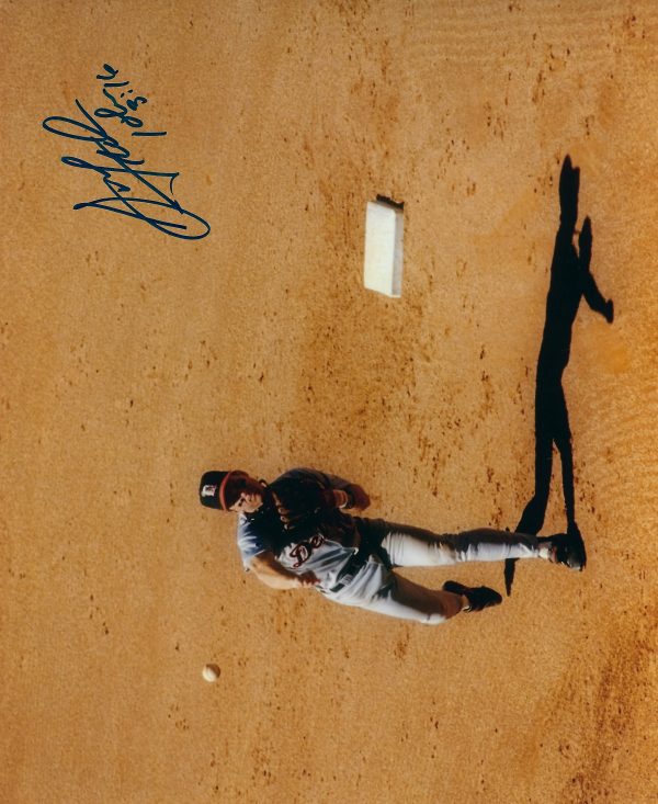 Autographed SCOTT FLETCHER Detriot Tigers8x10 Photo - COA
