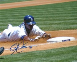 AUTOGRAPHED MIKE CAMERON 8X10 San Diego Padres photo