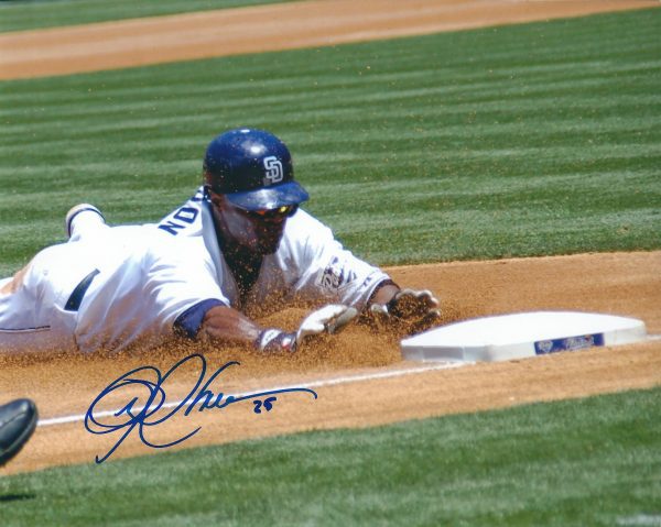 AUTOGRAPHED MIKE CAMERON 8X10 San Diego Padres photo