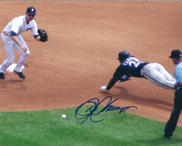 AUTOGRAPHED MIKE CAMERON 8X10 San Diego Padres photo