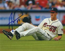 AUTOGRAPHED ALEX WOOD 8X10 Atlanta Braves photo