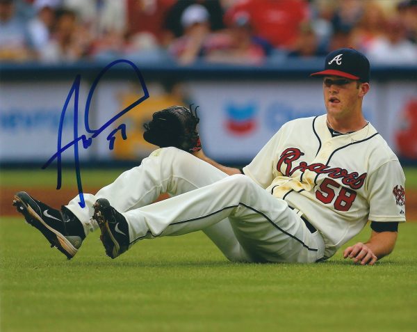 AUTOGRAPHED ALEX WOOD 8X10 Atlanta Braves photo