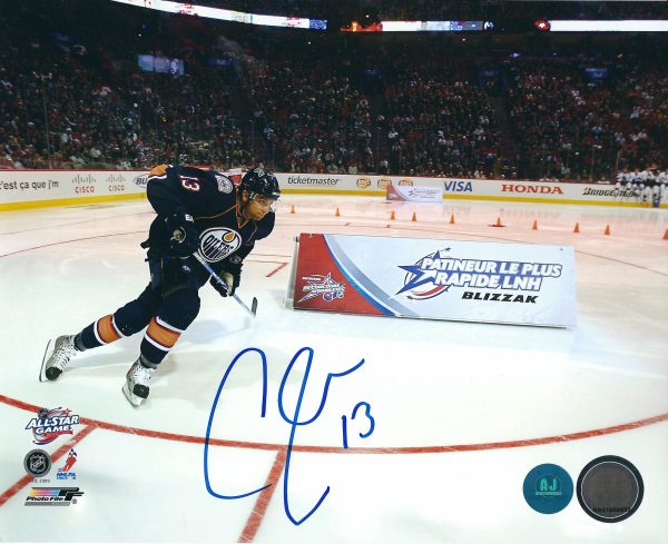 Autographed ANDREW COGLIANO 8X10 Edmonton Oilers Photo