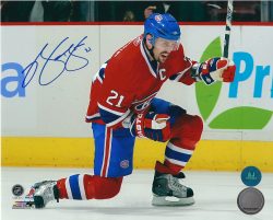 Autographed BRIAN GIONTA 8X10 Montreal Canadiens Photo