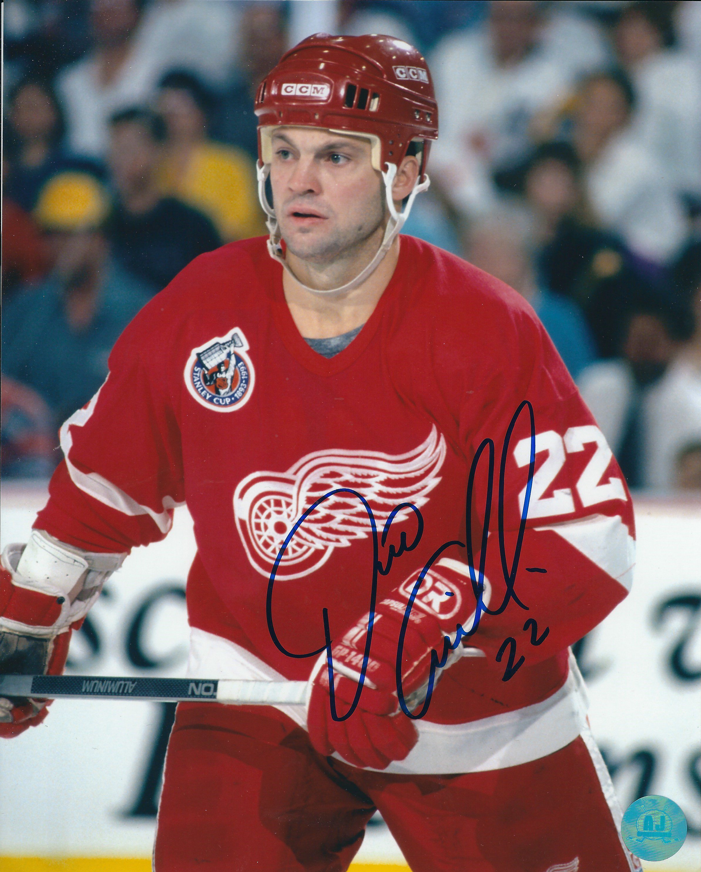 Dino Ciccarelli Detroit Red Wings HOF Autographed 8x10 - NHL Auctions