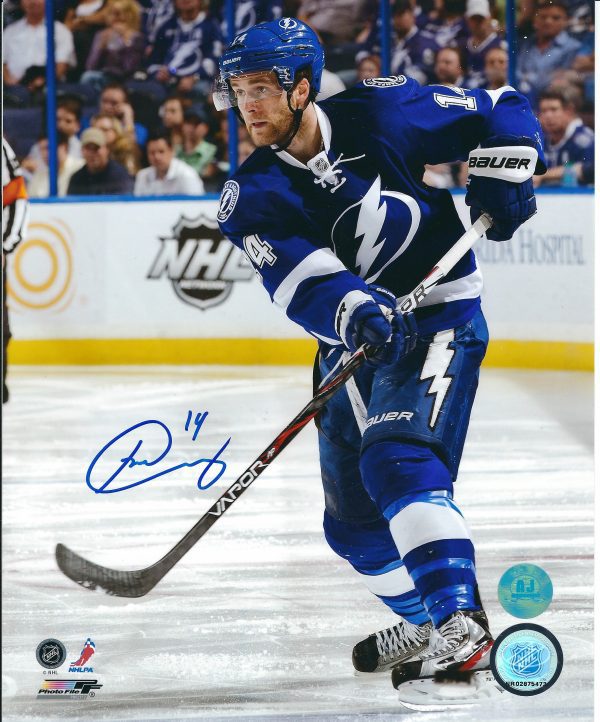 Autographed BRETT CONNOLLY 8X10 Tampa Bay Lightning photo
