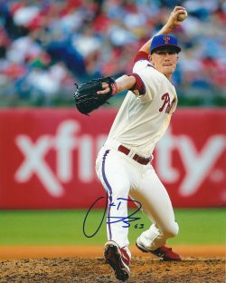 AUTOGRAPHED JAKE DIEKMAN 8X10 Philadelphia Phillies Photo