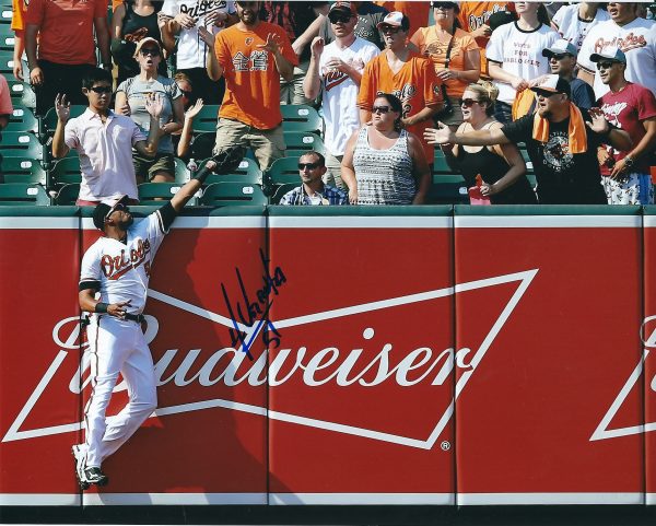 AUTOGRAPHED HENRY URRUTIA 8X10 Baltimore Orioles Photo