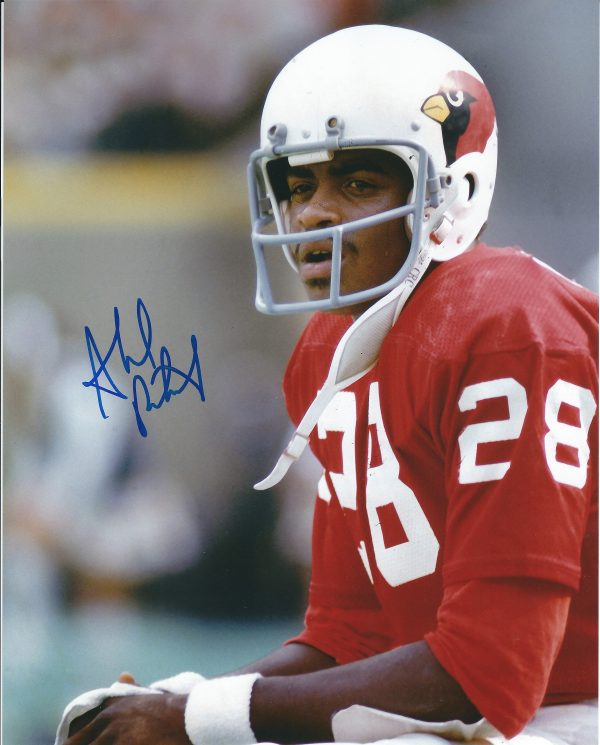 Autographed AHMAD RASHAD 8X10 St. Louis Cardinals Photo