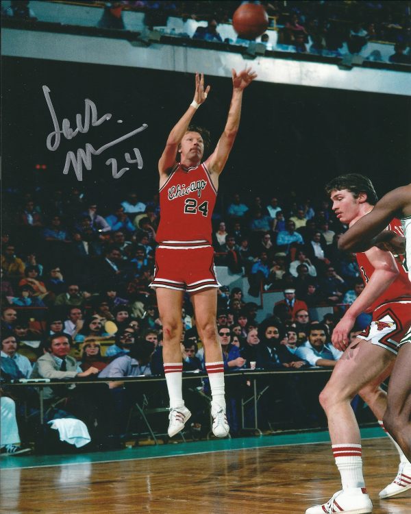 Autographed JACK MARIN 8x10 Chicago Bulls Photo