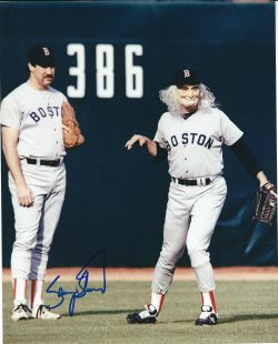 AUTOGRAPHED SAMMY STEWART 8X10 Boston Red Sox photo