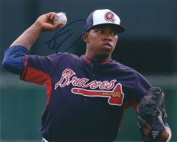 AUTOGRAPHED TYRELL JENKINS 8X10 Atlanta Braves photo