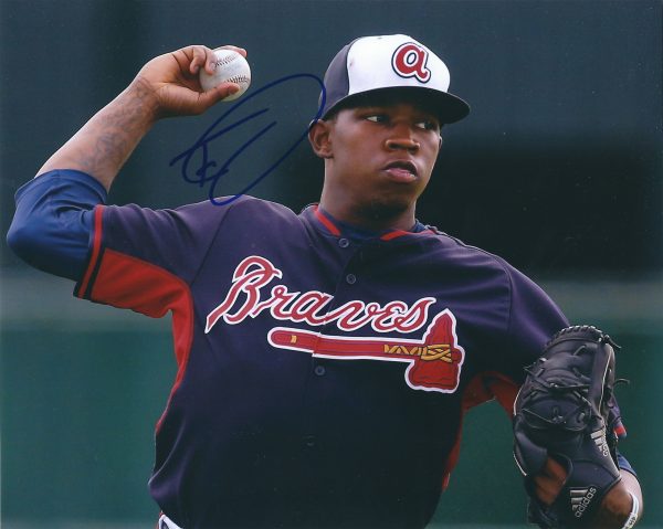 AUTOGRAPHED TYRELL JENKINS 8X10 Atlanta Braves photo