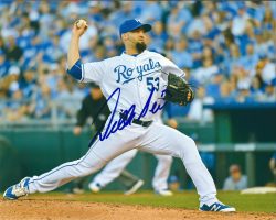 AUTOGRAPHED DILLON GEE 8X10 Kansas City Royals Photo
