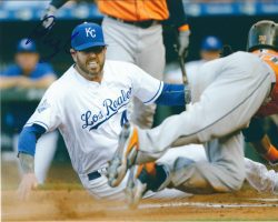 AUTOGRAPHED PETE MOYLAN 8X10 Kansas City Royals Photo