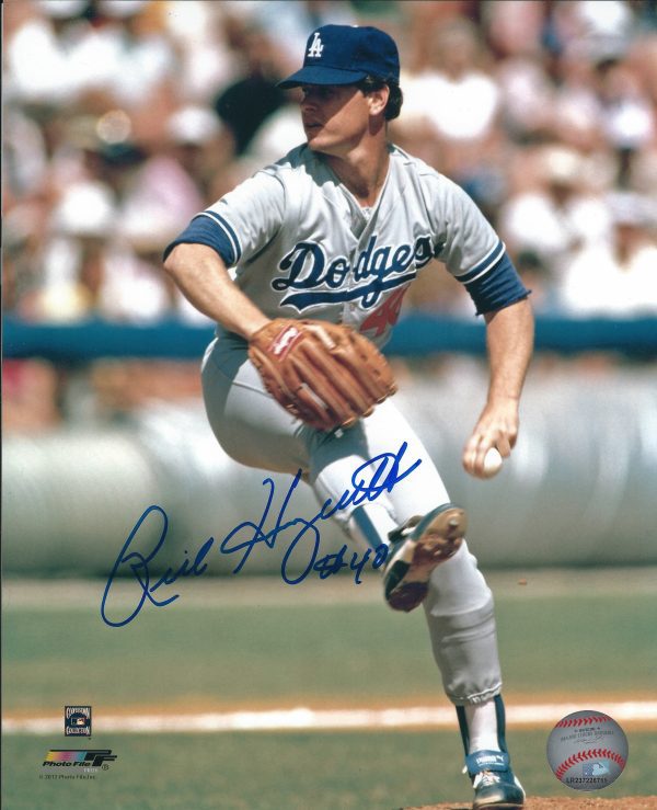 AUTOGRAPHED RICK HONEYCUTT  8x10 Los Angeles Dodgers photo