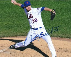 AUTOGRAPHED Vic Black 8X10 New York Mets photo